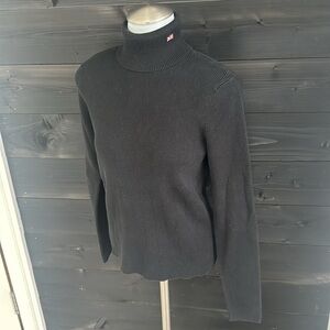 Vintage polo jeans Ralph Lauren Turtleneck American Flag‎